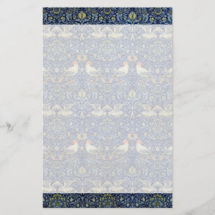 Papeterie Motif d'oiseaux William Morris