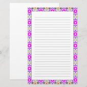 Papeterie Motif ethnique avec des motifs marocains (Devant / Derrière)