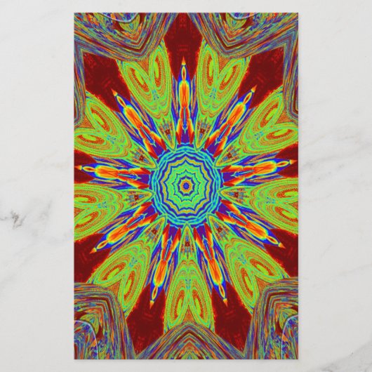 Papeterie Motif ethnique d'Asie africaine (Devant)