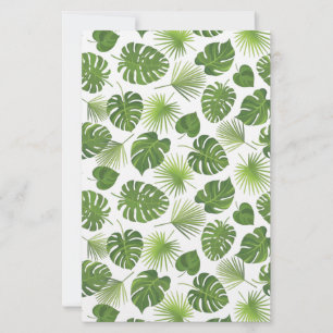 Papeterie Motif Feuille élégant Green Tropical