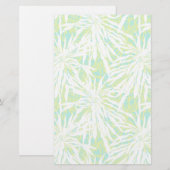 Papeterie Motif Feuille Tropical Palm (Devant / Derrière)