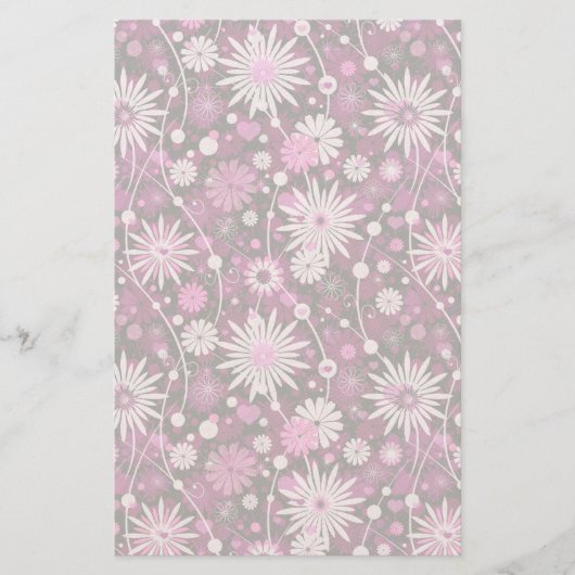 Papeterie Motif floral de Valentine (Devant)