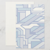 Papeterie Motif géométrique 2 (Devant / Derrière)