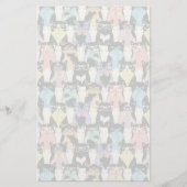 Papeterie Motif Hipster Cute Cats (Devant)