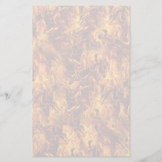 Papeterie Motif incendie et flammes (Devant)