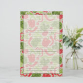 Papeterie Motif lumineux des légumes frais (Debout devant)