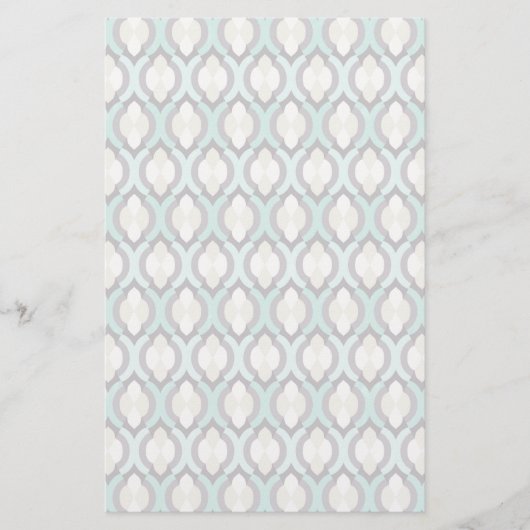 Papeterie Motif marocain de turquoise (Devant)