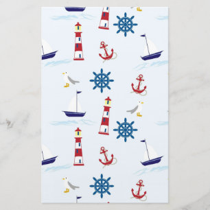 Papeterie Motif nautique