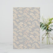 Papeterie Motif oriental de dragon de mer (Debout devant)