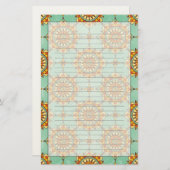 Papeterie Motif ornemental (Devant / Derrière)