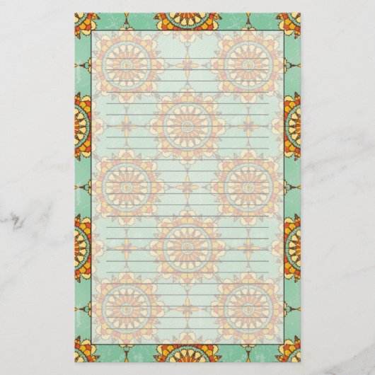 Papeterie Motif ornemental (Devant)