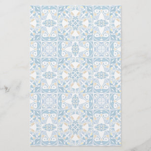 Papeterie Motif portugais de tuile