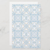 Papeterie Motif portugais de tuile (Devant / Derrière)