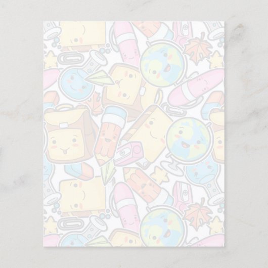 Papeterie motif Post-it Notes (Dos)