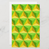 Papeterie Motif PYRAMID TRIANGLE (Devant / Derrière)