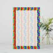 Papeterie Motif Rainbow Fist (Debout devant)