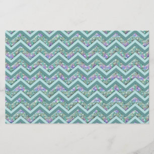Papeterie Motif Rainbow Foil ZigZag