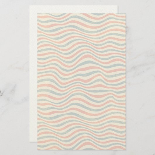 Papeterie motif rayé (Devant / Derrière)