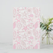 Papeterie Motif rose de mer (Debout devant)