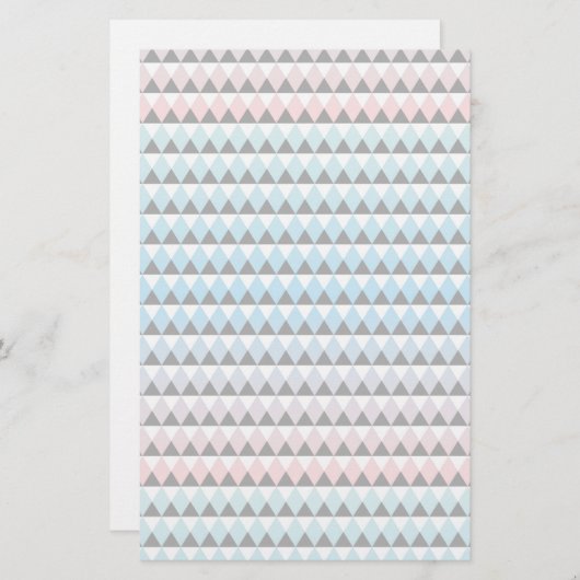 Papeterie Motif Tribal Aztec Ombre (Devant / Derrière)