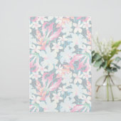 Papeterie Motif tropical coloré (Debout devant)