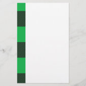 Papeterie Motif vert (Devant)