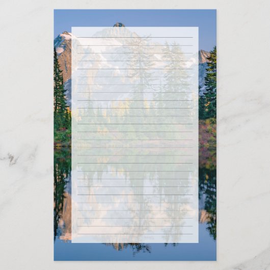 Papeterie Mount Shuksan mirrored in Reflection Lake (Devant)