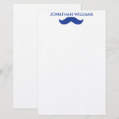 Papeterie Moustache (Devant / Derrière)
