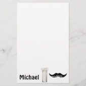 Papeterie Moustache de lait personnalisée (Devant)