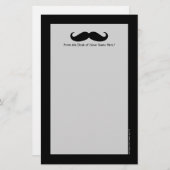 Papeterie Moustache déguiser drôle moustache cheveux faciaux (Devant / Derrière)