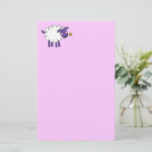 Papeterie Moutons laineux (Debout devant)