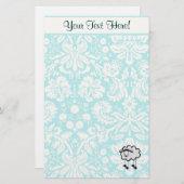 Papeterie Moutons ; Mignon (Devant / Derrière)