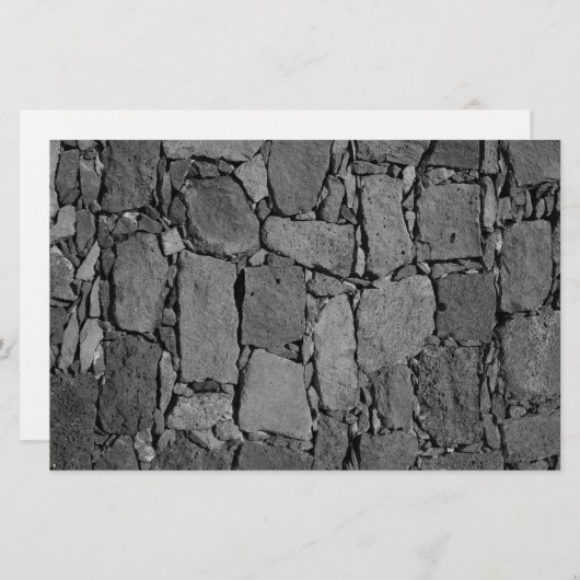 Papeterie Mur de basalte (Devant / Derrière)