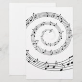 Papeterie Musique (Devant / Derrière)