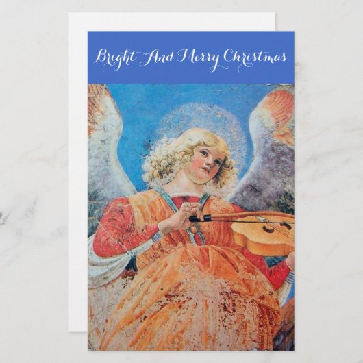 PAPETERIE MUSIQUE FABRIQUANT L'ANGE DE NOËL (Devant / Derrière)