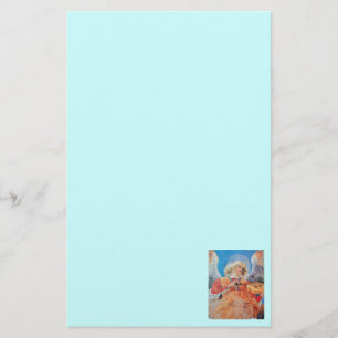 Papeterie MUSIQUE FABRIQUANT NOËL ANGE Turquoise Bleu