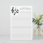 Papeterie Musique Note Professeur de musicien (Debout devant)