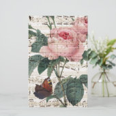 Papeterie Musique rose (Debout devant)