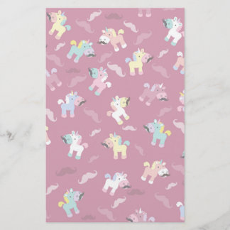 Papeterie Mustachio Unicornio