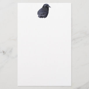 Papeterie Mystic Raven Portrait Celtic Pagan Art