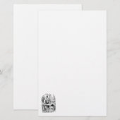 Papeterie Narguilé fumant Caterpillar Alice au pays des (Devant / Derrière)