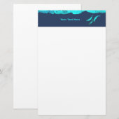 Papeterie Narwhal Sous La Glace (Devant / Derrière)