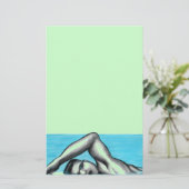 Papeterie Natation Séquence libre de nage (Debout devant)