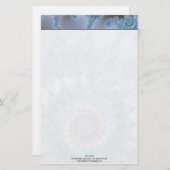 Papeterie Nautilus - Art fractal (Devant / Derrière)