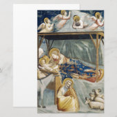 Papeterie Navitité (Naissance de Jésus-Christ) (par Giotto) (Devant / Derrière)