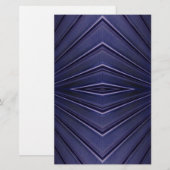 Papeterie Navy Abstract (Devant / Derrière)
