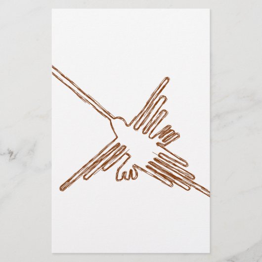 Papeterie Nazca Lines Croquis de colibris (Devant)