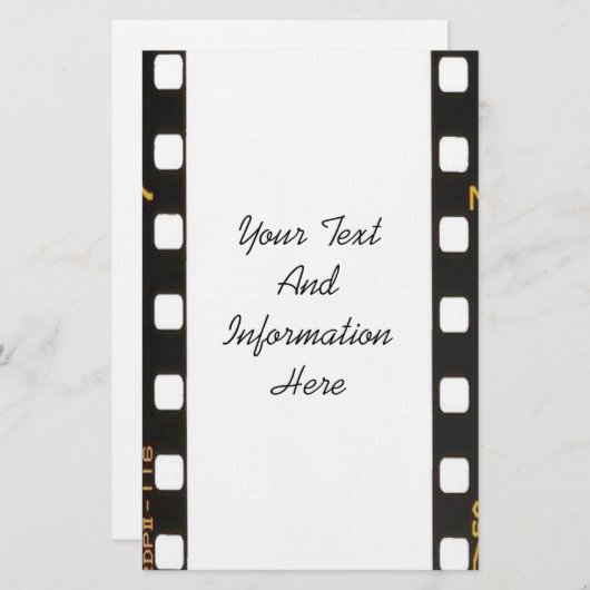 Papeterie négative (Devant / Derrière)