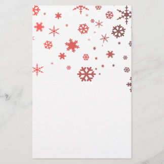 Papeterie Neige chaude