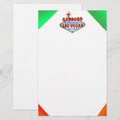 Papeterie Neon Vegas (Devant / Derrière)